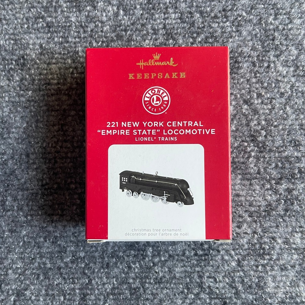Hallmark Keepsake 2021 Lionel 221 NY Central Empire State Locomotive QXR9245